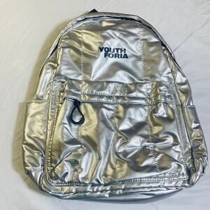 Youthforia  K-Beauty Swag Backpack - Silver Metallic